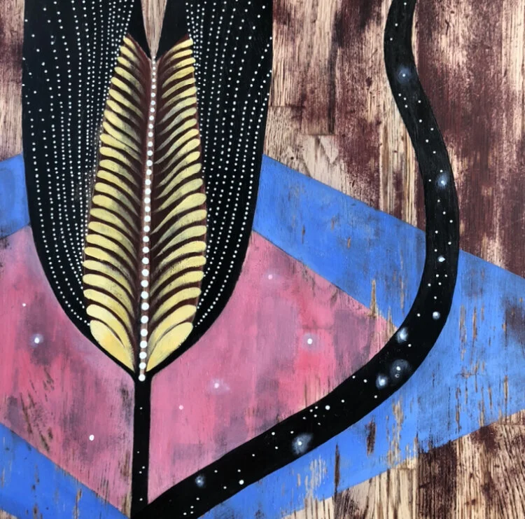 Buckwheat Table mural